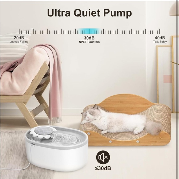 Cat water fountain - Picture 4 of 7